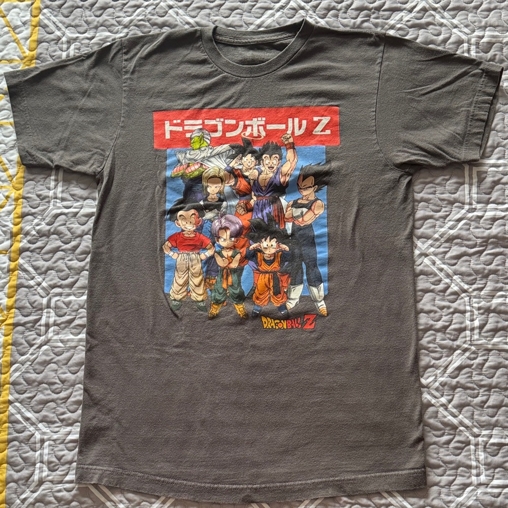 Dragon Ball Z Kids Graphic Tee - Charcoal